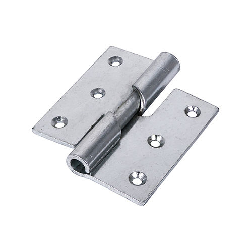 Rising Butt Hinges Right Hand Steel Silver - 75 x 72