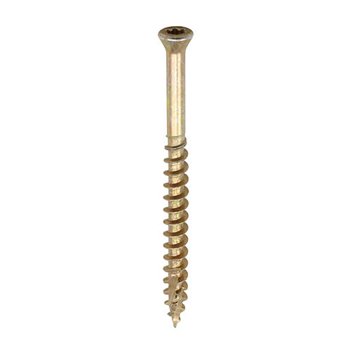 C2 Tongue-Fix Premium Tongue & Groove Gold Woodscrews - 3.5 x 45