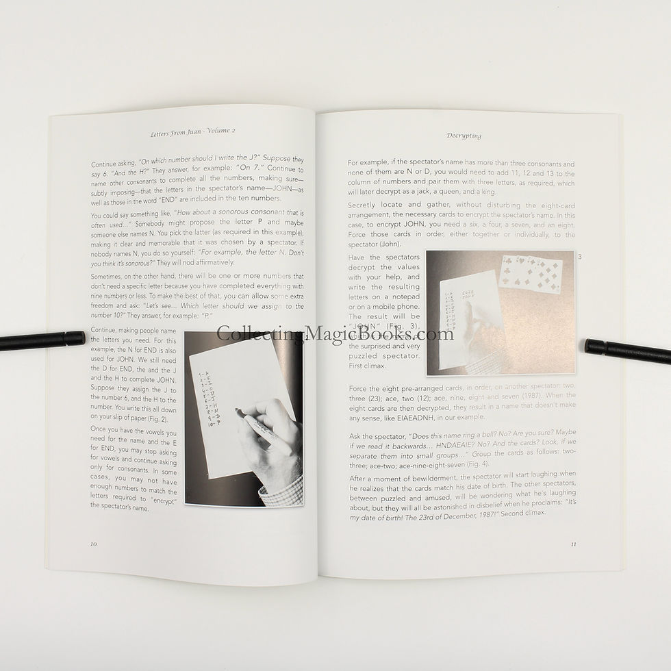 Thumbnail: Letters From Juan, Volume 2 - Juan Tamariz