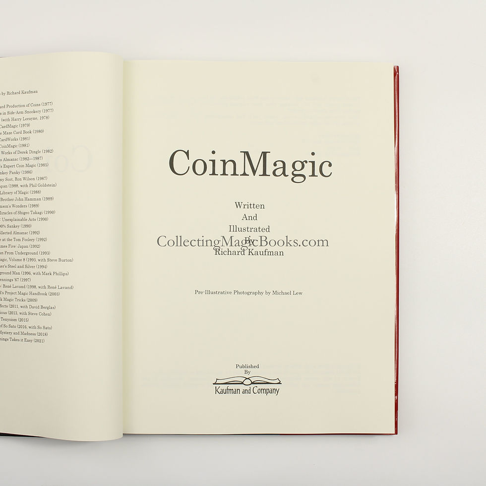 Thumbnail: Coin Magic - Richard Kaufman