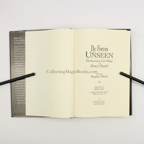 By Forces Unseen (Card Magic of Ernest Earick) - Stephen Minch