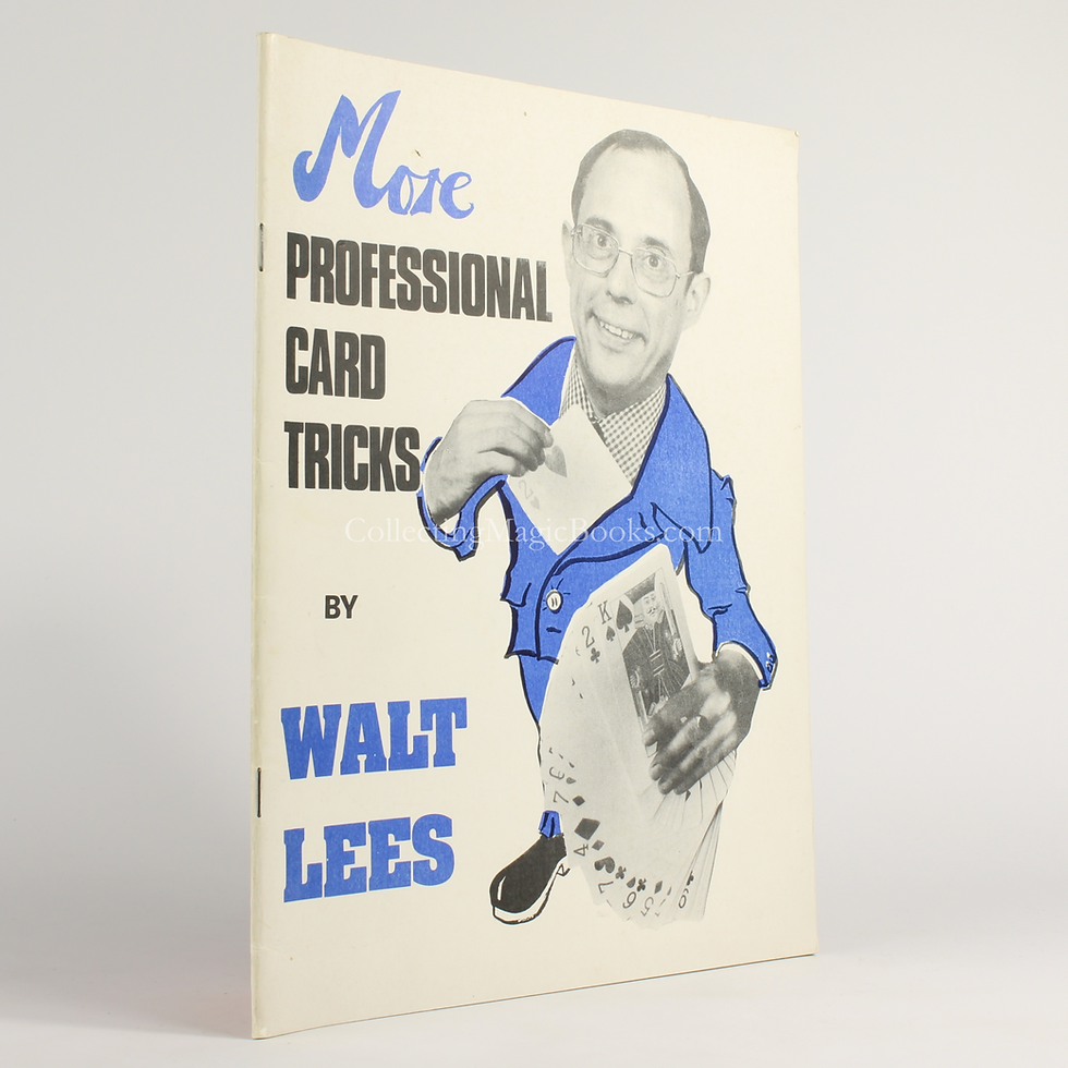 Thumbnail: More Professional Card Tricks - Walt Lees (Signed)