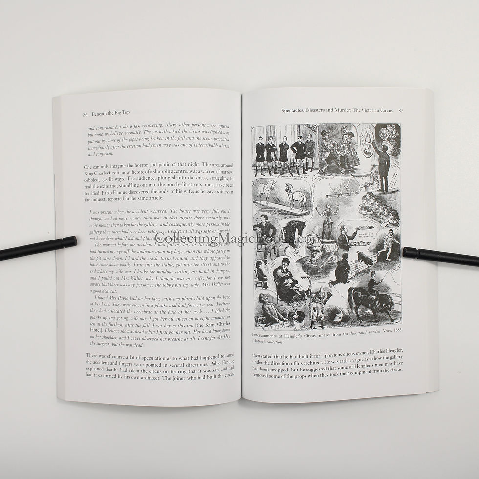 Thumbnail: Beneath the Big Top, A Social History of Circus in Britain - Steve Ward