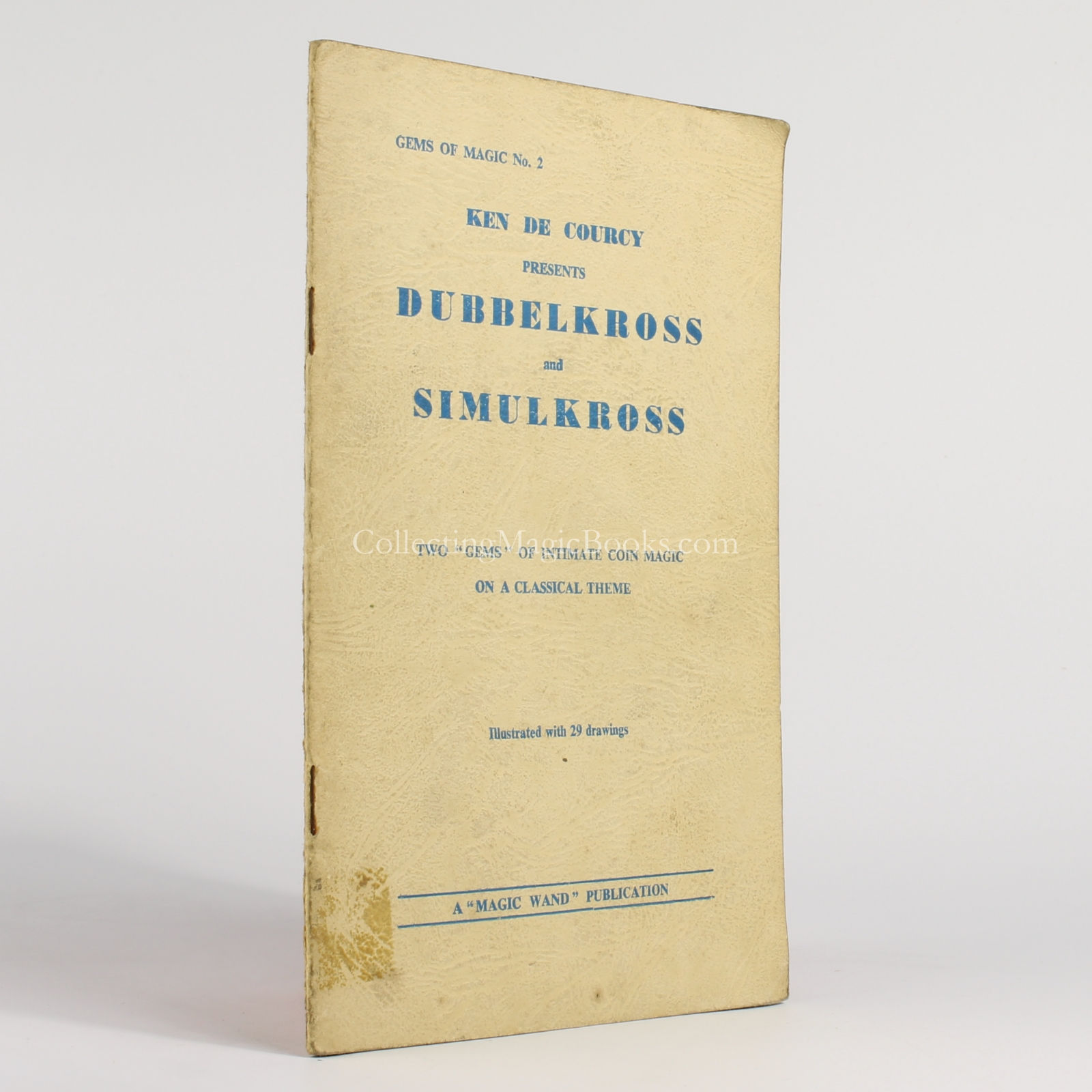 Dubbelkross and Simulkross - Ken de Courcy