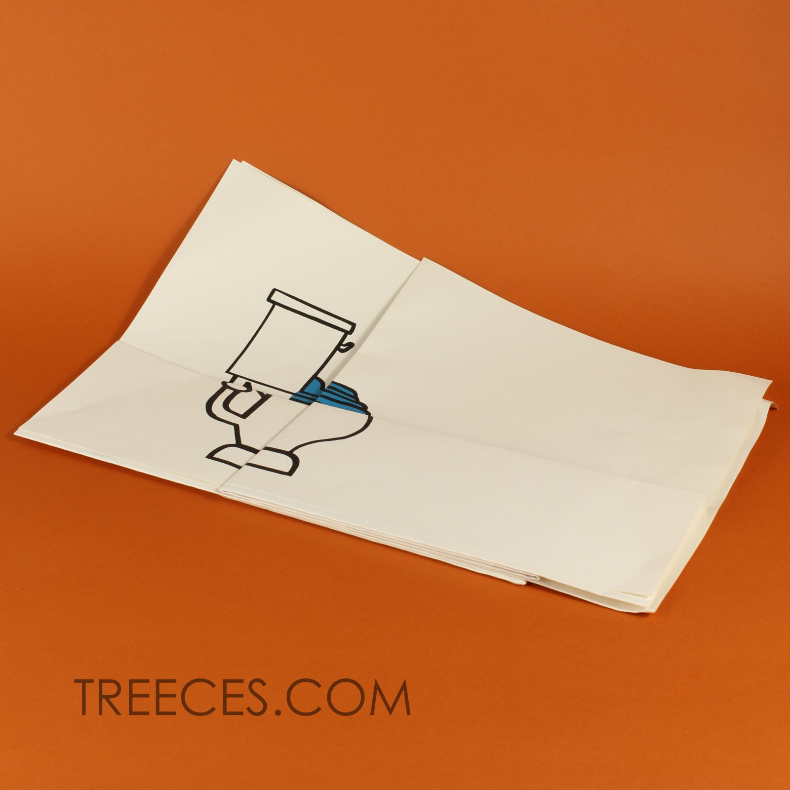 Machine to Toilet Paper Fold Gag