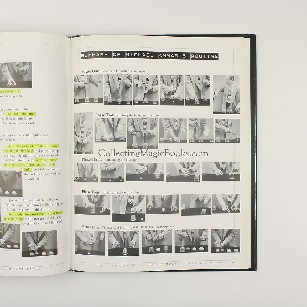 Thumbnail: The Complete Cups and Balls - Michael Ammar