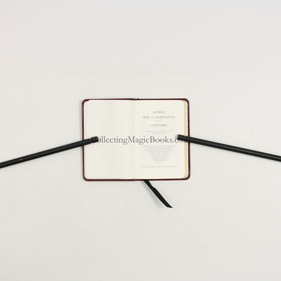 Thumbnail: Pocket The Expert at the Card Table (2007, dark red variant) - S. W. Erdnase