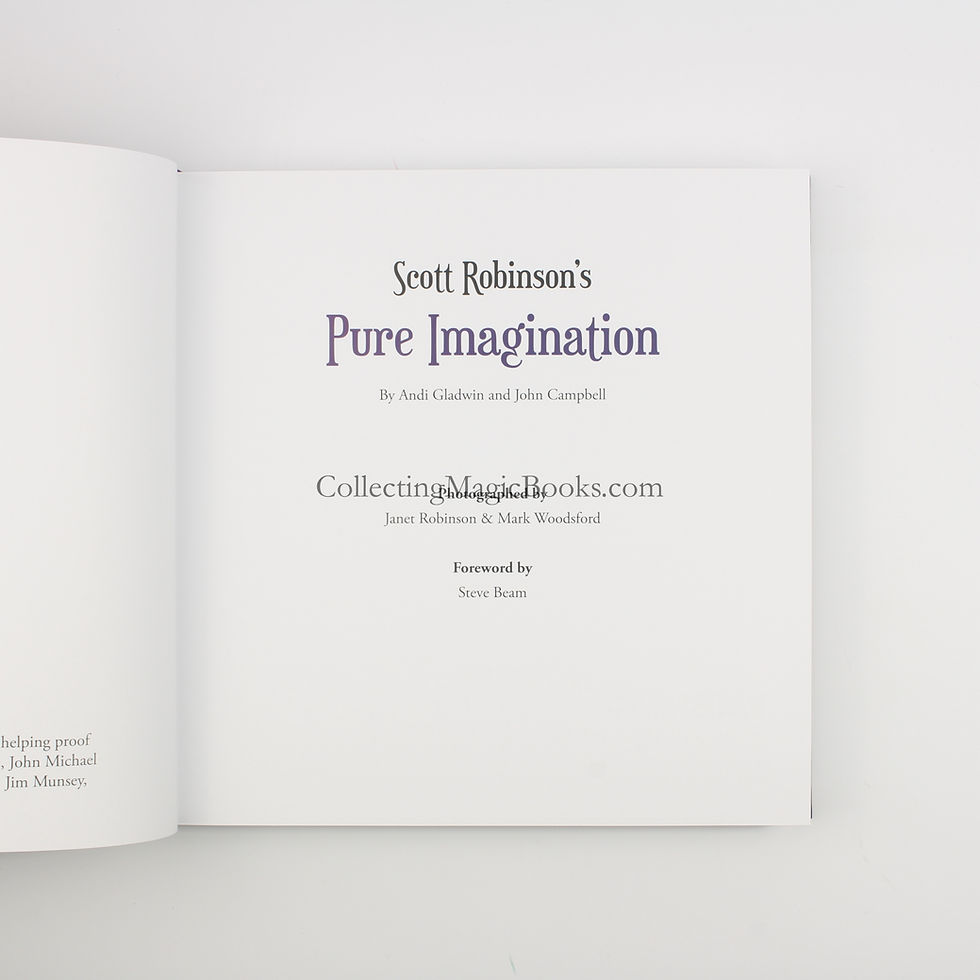 Thumbnail: Scott Robinson's Pure Imagination - Andi Gladwin and John Campbell