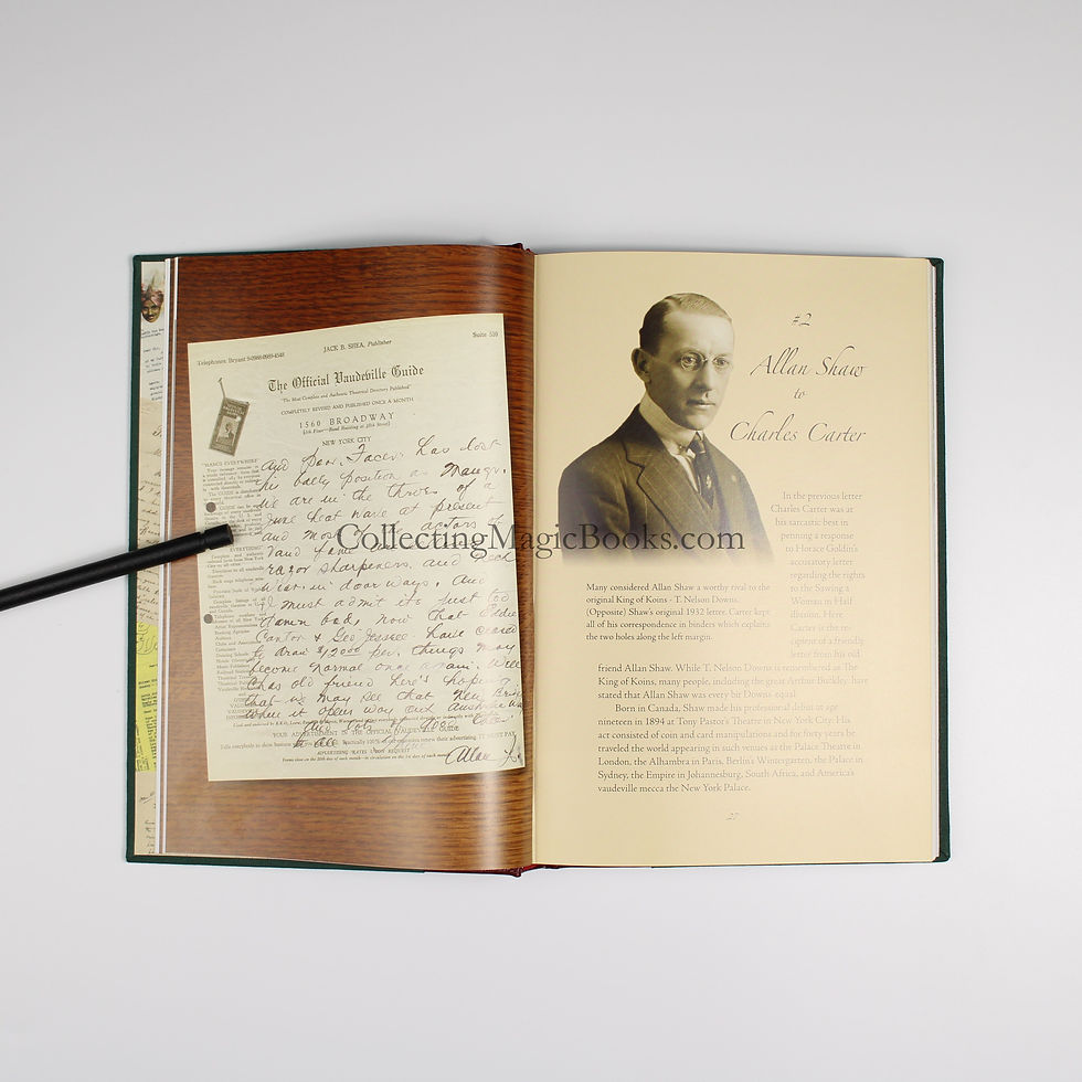 Thumbnail: Classic Correspondence from Egyptian Hall Museum Vol. 1 - Mike Caveney