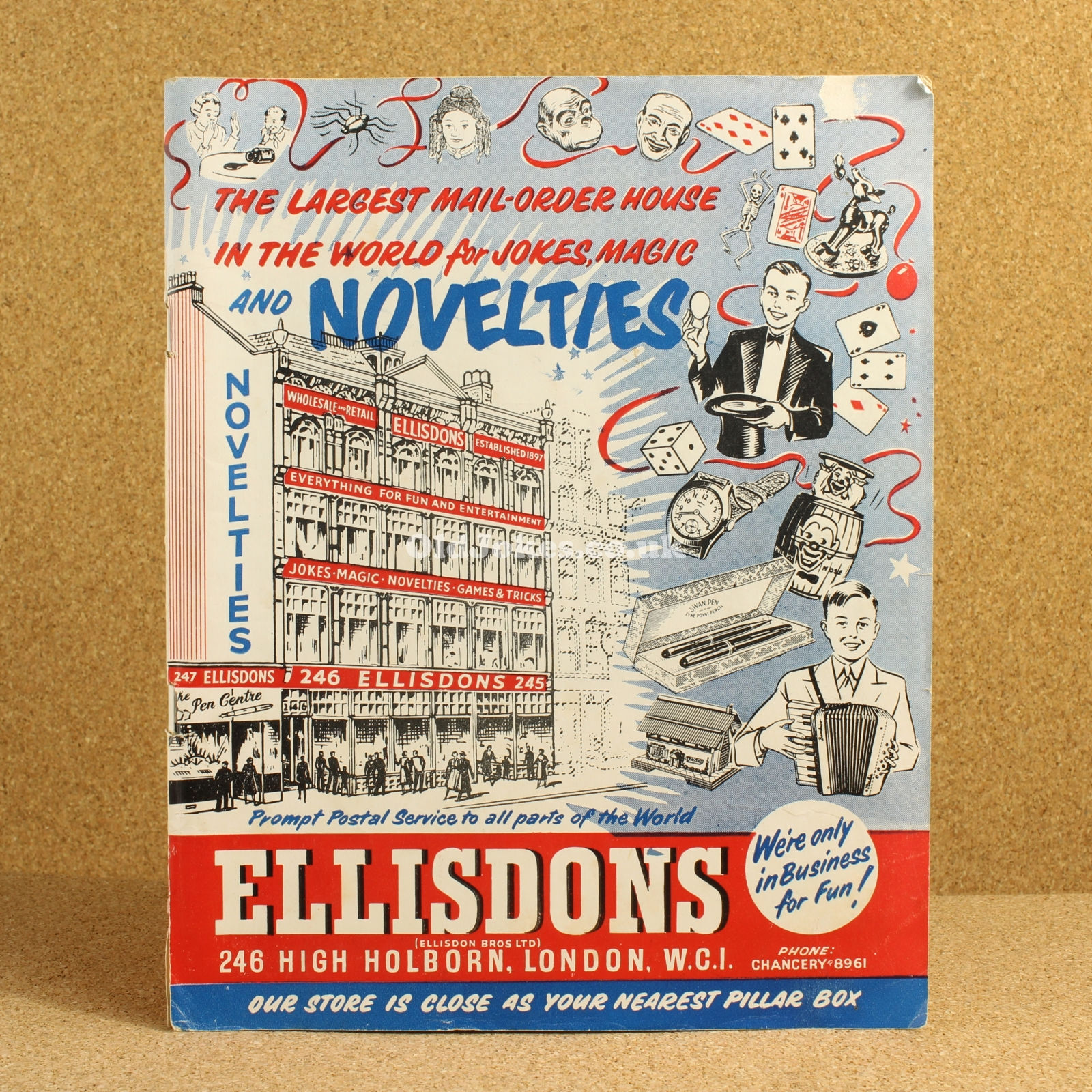 Original Ellisdons Catalogue from 1954