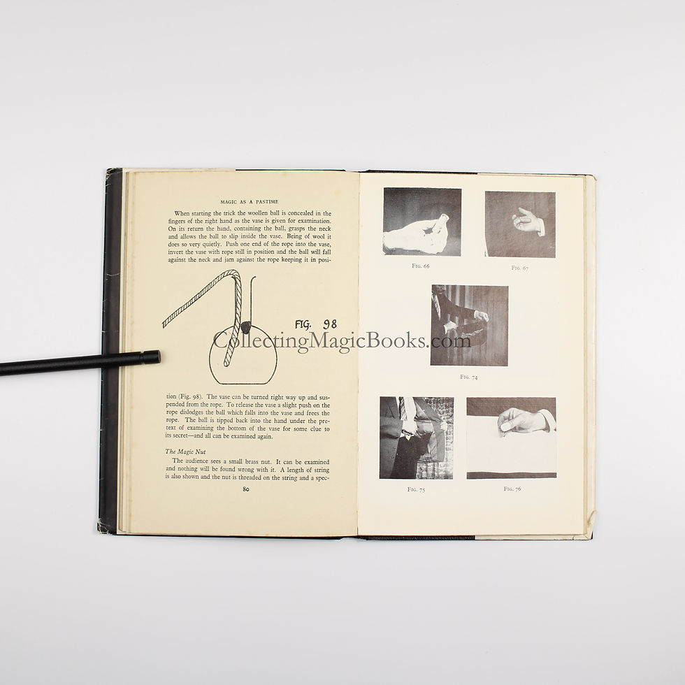 Thumbnail: Magic as a Pastime - Geoffrey Robinson