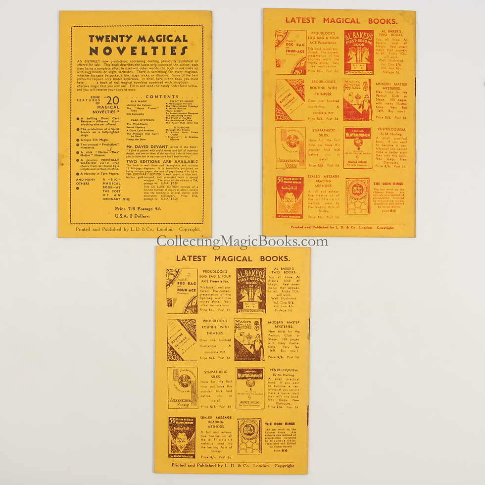 Thumbnail: Novel Mysteries: Parts One to Six (complete set) - Edward Bagshawe