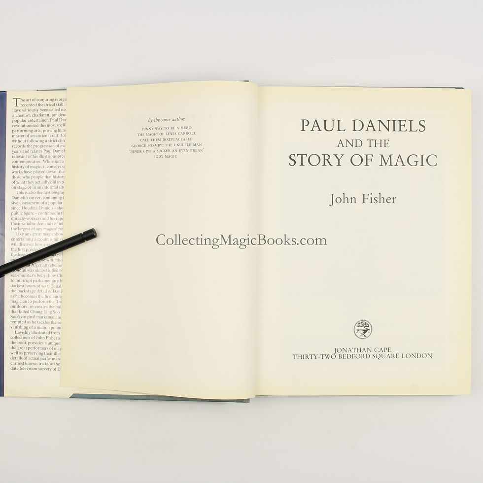 Thumbnail: Paul Daniels and the Story of Magic - John Fisher