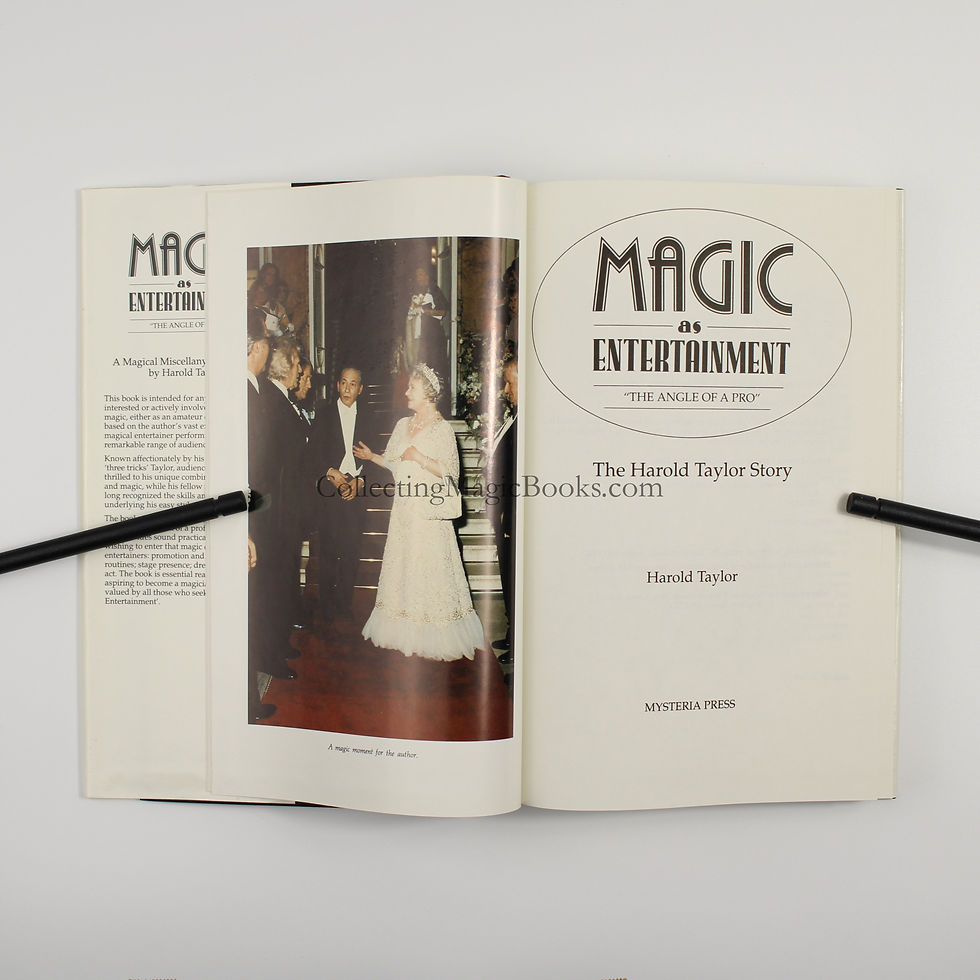 Thumbnail: Magic as Entertainment - Harold Taylor