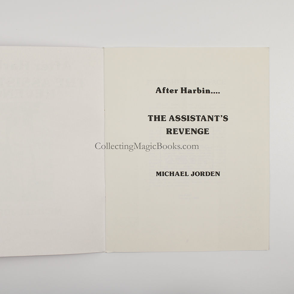 Thumbnail: After Harbin... The Assistant's Revenge - Michael Jorden