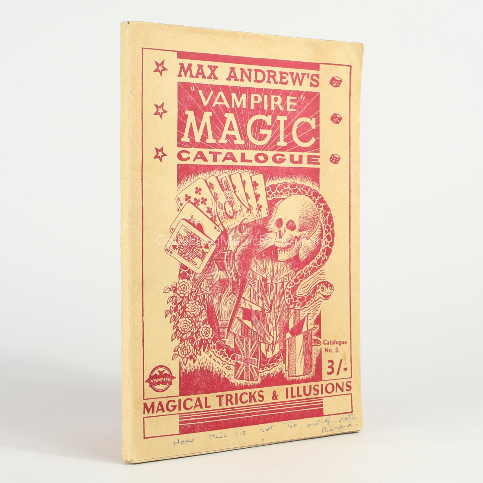 Max Andrew's Vampire Magic Catalogue No. 3