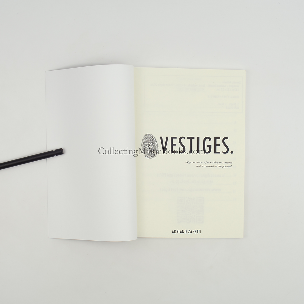 Thumbnail: Vestiges - Adriano Zanetti