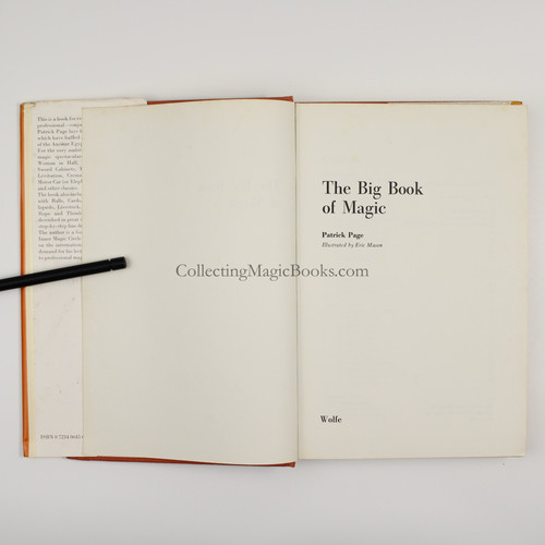 洋書 THE BIG BOOK OF MAGIC The Big Book of Magic by Patrick Page : Lybrary.com