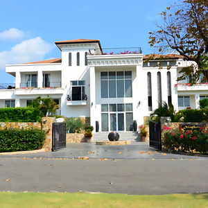 Prestigious luxury villa at Phoenix Gold Golf Club in Huai Yai built by 1010 Tech Construction