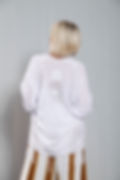 GOOSE ISLAND Crochet Tassel Jacket in White (4104)
