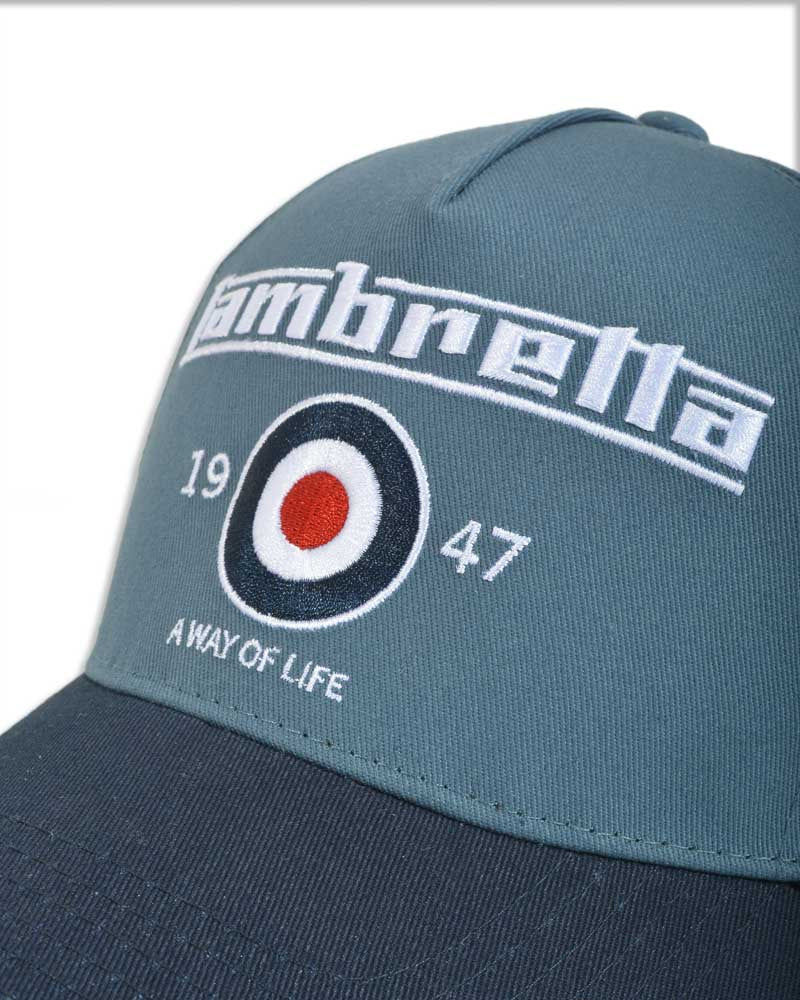 Thumbnail: Lambretta Men's Classic Cap in Dark Blue (SS1331)