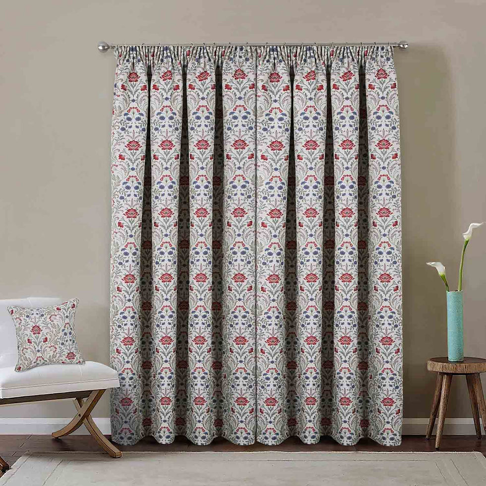 Thumbnail: Cotswold Readymade Curtains in Red