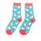 Thumbnail: Miss Sparrow Rabbits Ladies Socks in Duck Egg (SKS204)