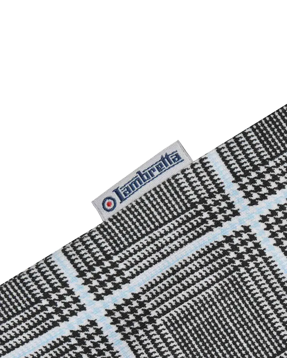 Thumbnail: Lambretta Clothing - POW Check Polo in White (SS4029)