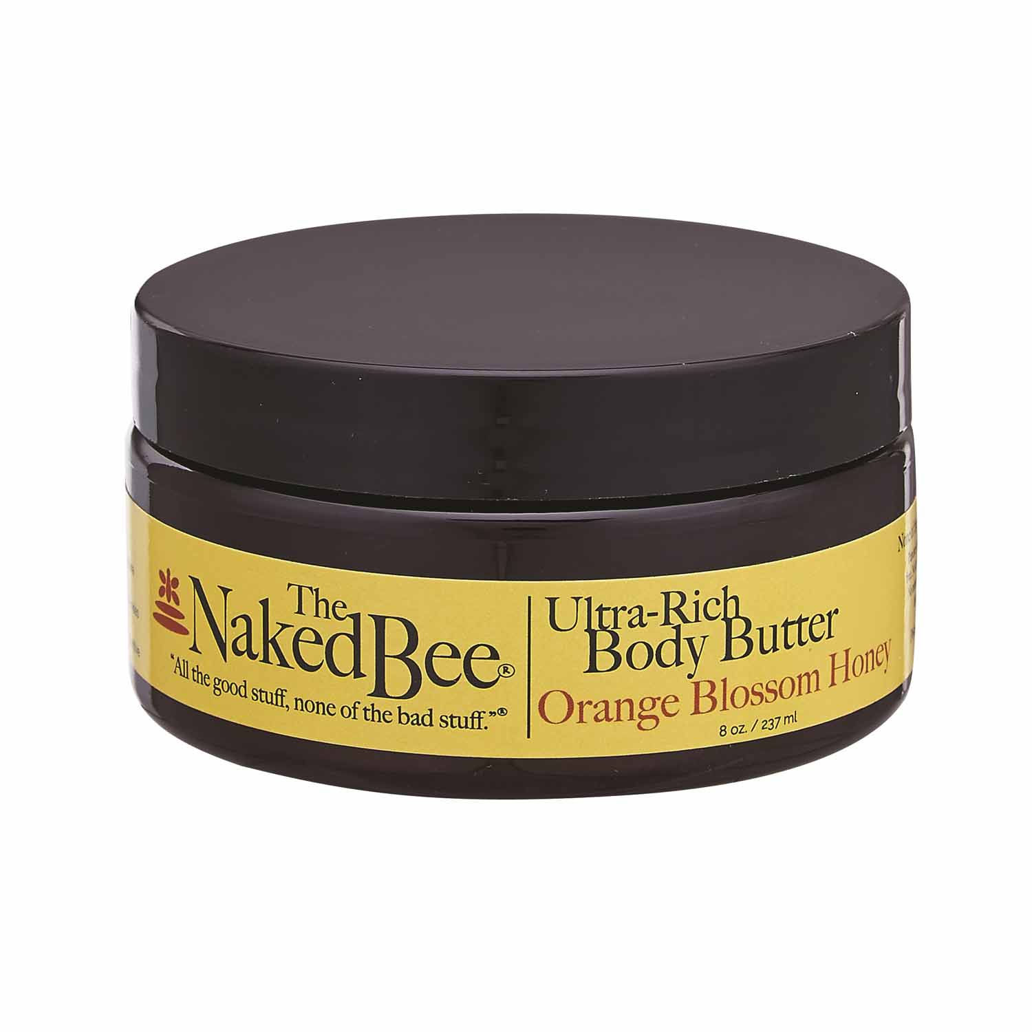 The Naked Bee - Ultra Rich Body Butter 8oz - Orange Blossom Honey (NBBB-O)