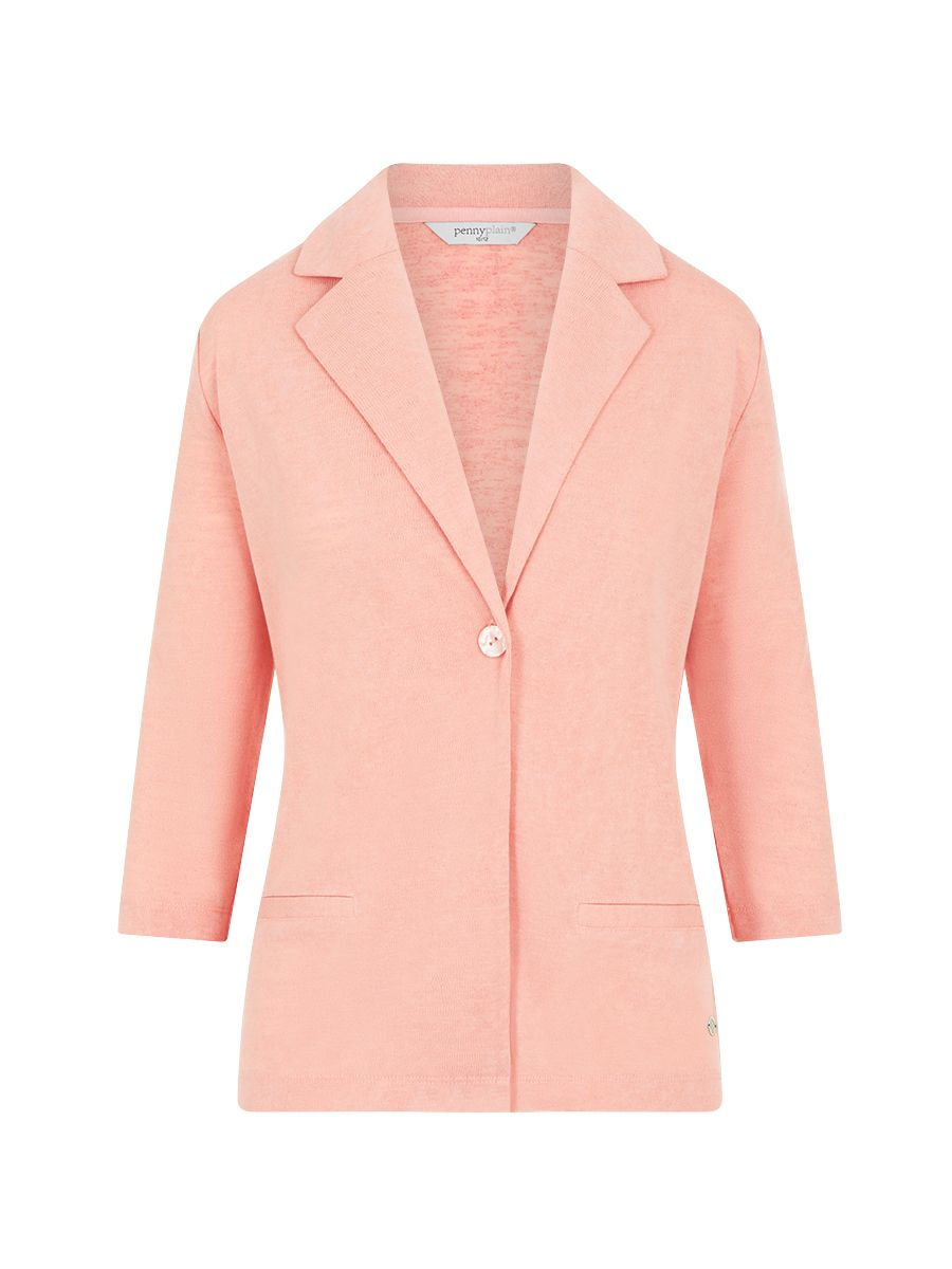 Thumbnail: PENNY PLAIN Blossom Front Button Jacket PP-568 - Collection: ESSENTIALS