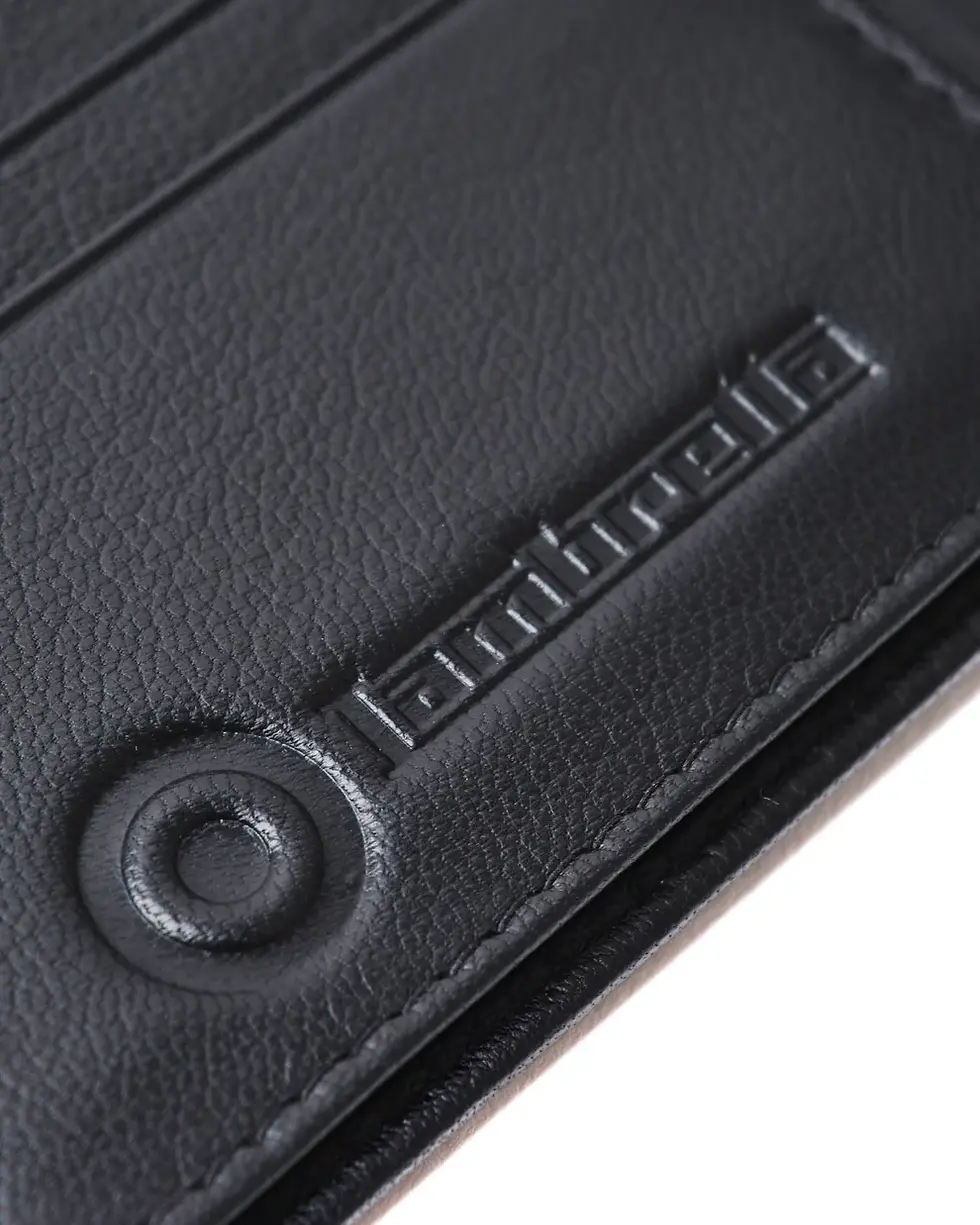Thumbnail: Lambretta Leather Wallet in Black (JBLW10)