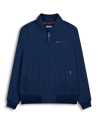 Mens Harrington Jacket In Blue – Stuart Trevor - Foto 13