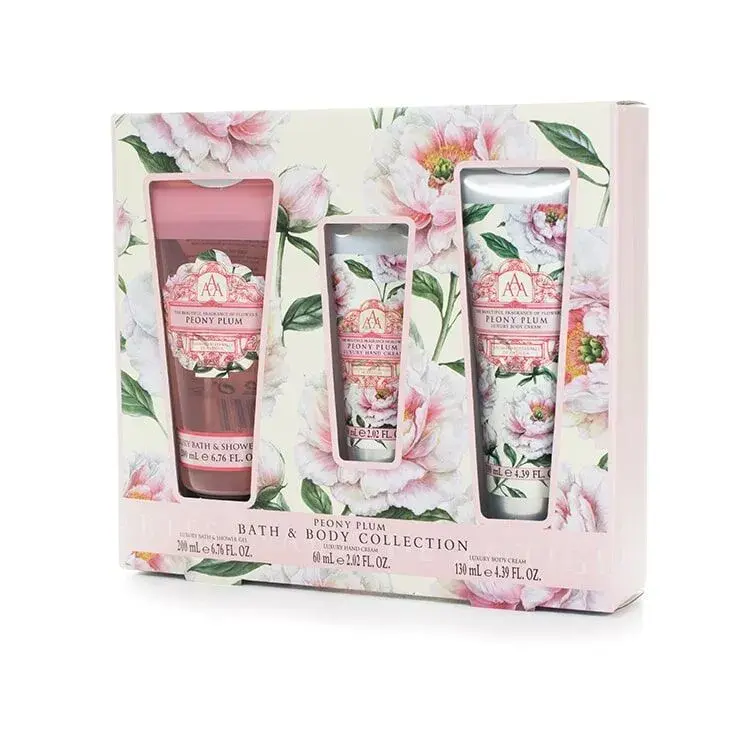 Aromas Artesanales de Antigua Bath and Body Collection – Peony Plum