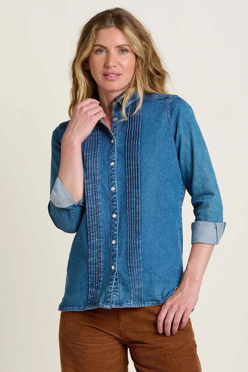 Seatown Denim Blouse BRAKEBURN