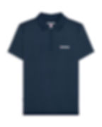 Lambretta Menswear - Polkadot Polo in Navy at Baldwins Department Store