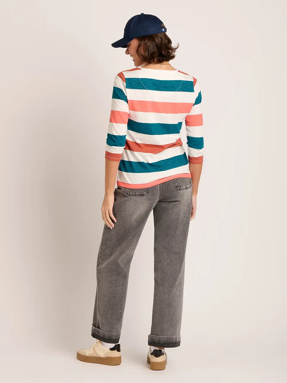 Thumbnail: BRAKEBURN Lulworth 3/4 Sleeve T-Shirt