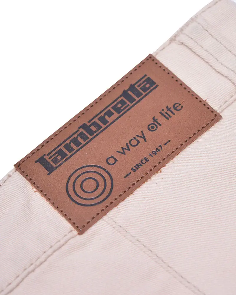 Thumbnail: Lambretta Clothing - Chino Shorts in Stone (LAMB1003)
