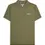 Thumbnail: Lambretta Clothing - Gingham Collar Polo in Khaki (SS4028)