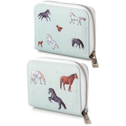 ZIP AROUND HORSE PURSE / WALLET