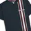 Thumbnail: Lambretta Clothing - Side Stripe Tee in Navy (SS4009)
