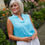 Thumbnail: Goose Island Embroidered Sleeveless Top in Turquoise (4249TQ)