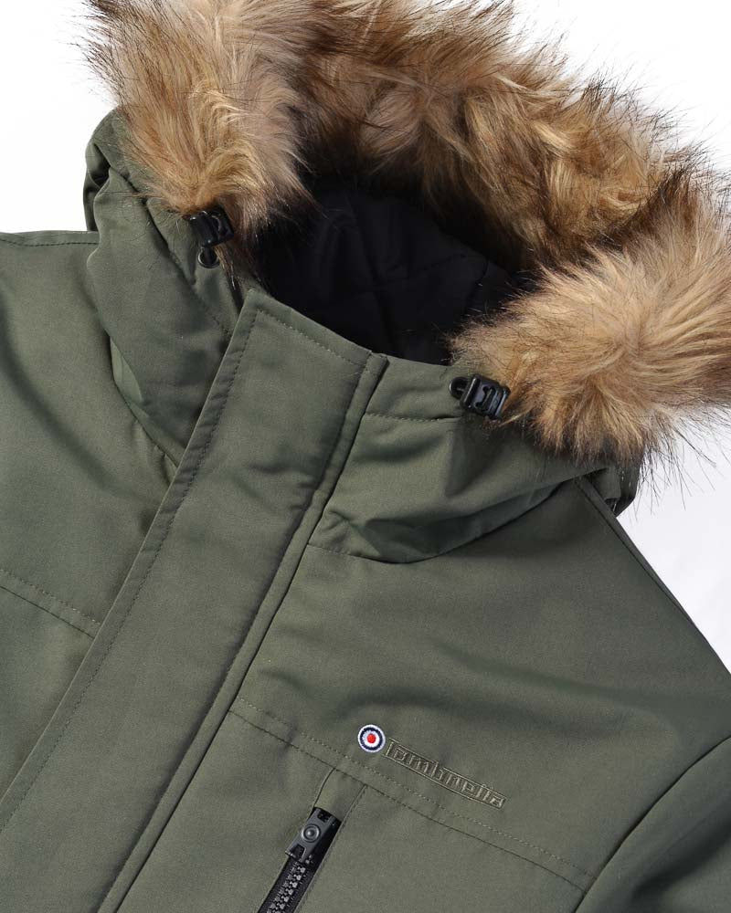 Thumbnail: Lambretta Clothing - Utility Parka in Khaki (SS5024)