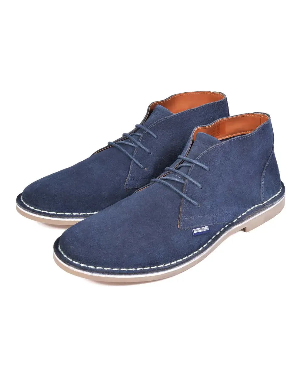 Lambretta Footwear - Chiswick Desert Boots in Navy (LAM002)