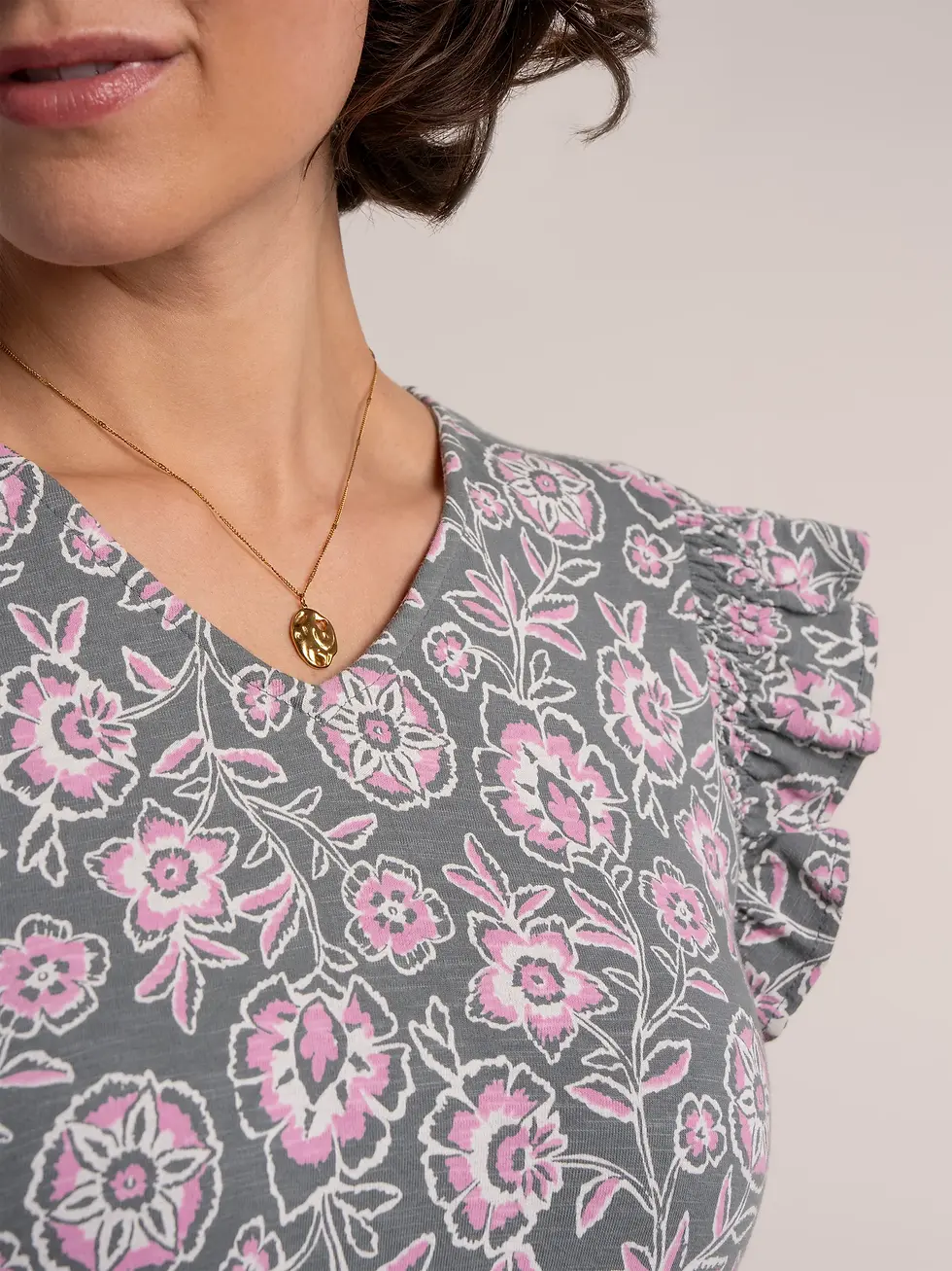 Thumbnail: BRAKEBURN Manoela Jersey Knee Length Dress