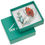 Thumbnail: Poppy flower heart-shaped brooch