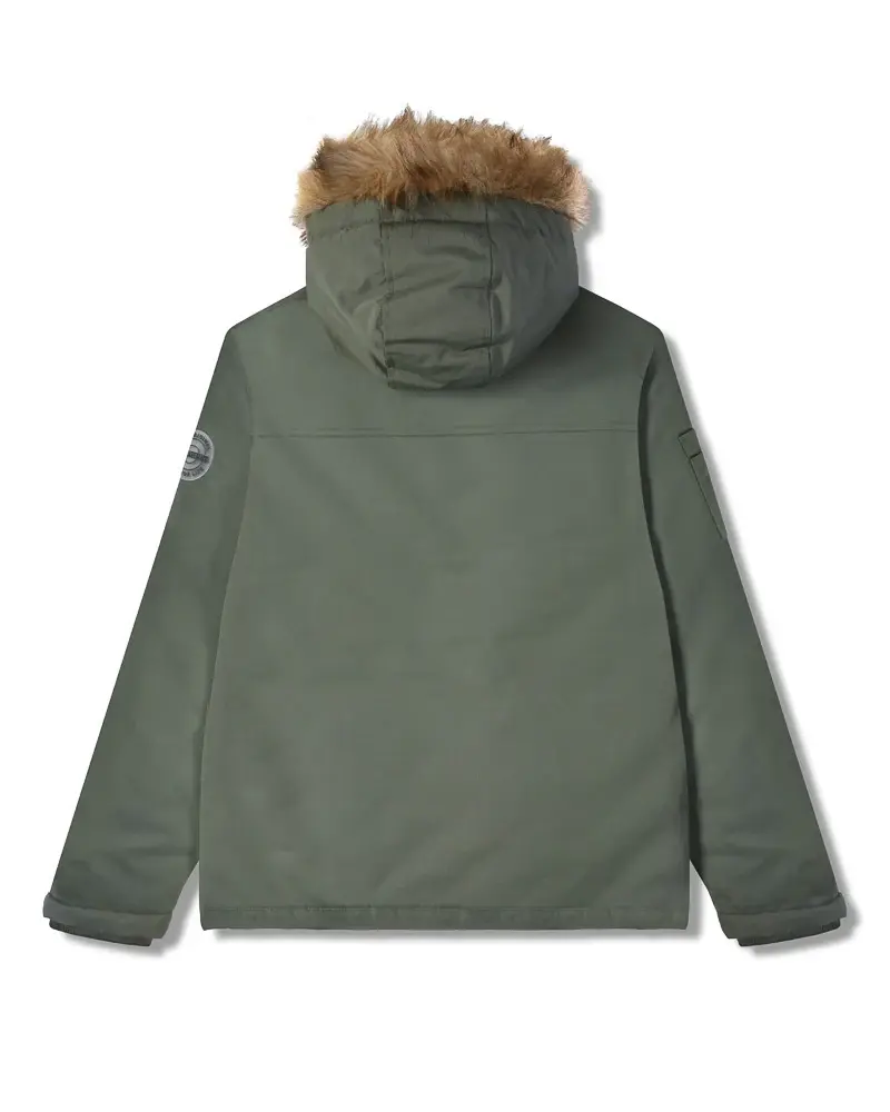 Thumbnail: Lambretta Clothing - Utility Parka in Khaki (SS5024)