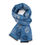 Thumbnail: Scandi Trees Scarf in Blue by Miss Sparrow (SF044)