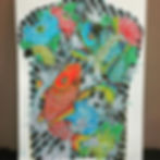 Koi Swimming Upstream