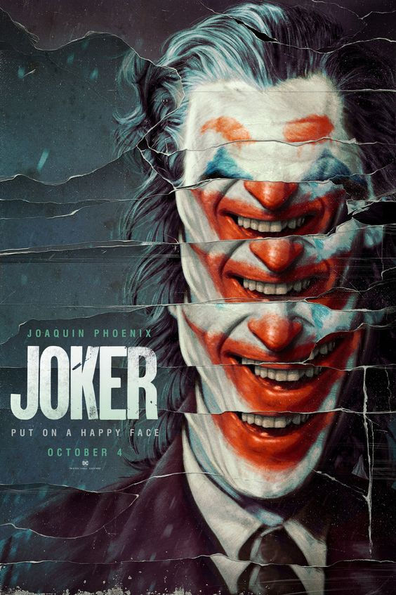 Póster de Joker put on a happy face