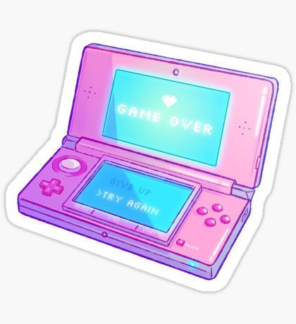 Pegatina de Nintedo rosa